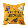 New Halloween Spider Ghost Skull Digital Design Pillow Car Cushion Cover, Decoration Wholesale Sofa Bed Cushion Cover/