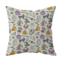 New Halloween Spider Ghost Skull Digital Design Pillow Car Cushion Cover, Decoration Wholesale Sofa Bed Cushion Cover/