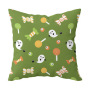 New Halloween Spider Ghost Skull Digital Design Pillow Car Cushion Cover, Decoration Wholesale Sofa Bed Cushion Cover/