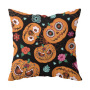 New Halloween Spider Ghost Skull Digital Design Pillow Car Cushion Cover, Decoration Wholesale Sofa Bed Cushion Cover/