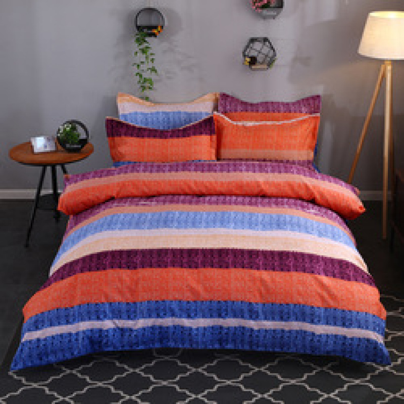 Stock 100% Hotel Bedding Sets 100% Cotton, Cheap Full Size Bedding Set For Kids/