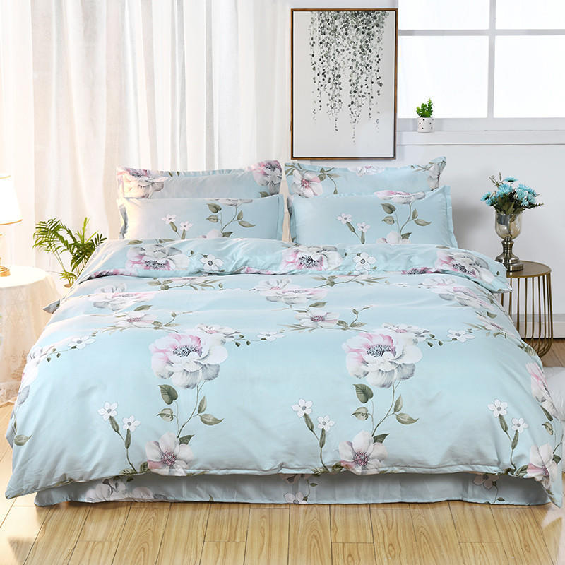 Stock 100% Hotel Bedding Sets 100% Cotton, Cheap Full Size Bedding Set For Kids/