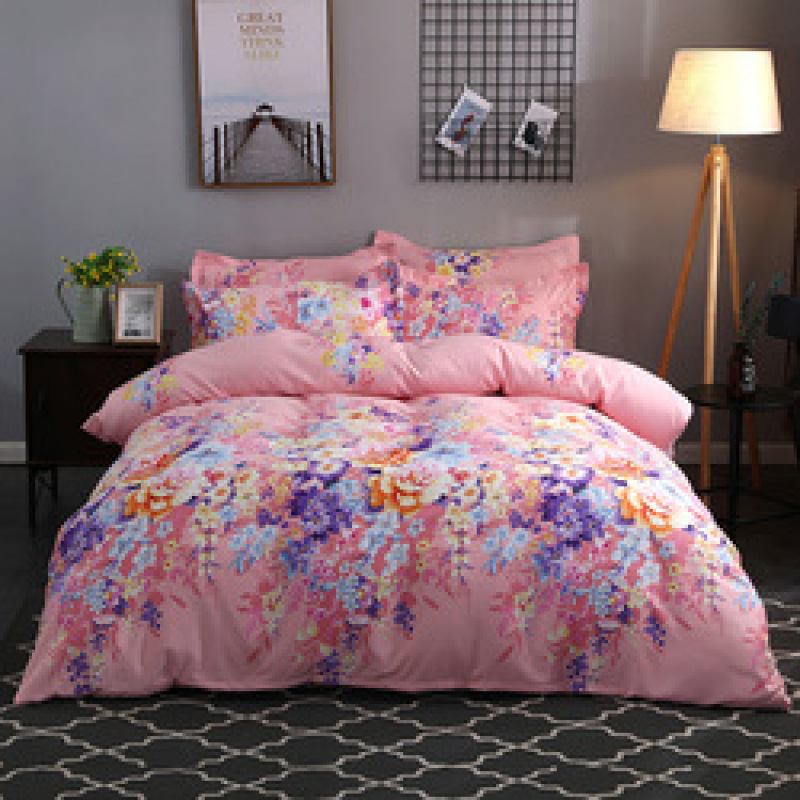 Stock 100% Hotel Bedding Sets 100% Cotton, Cheap Full Size Bedding Set For Kids/