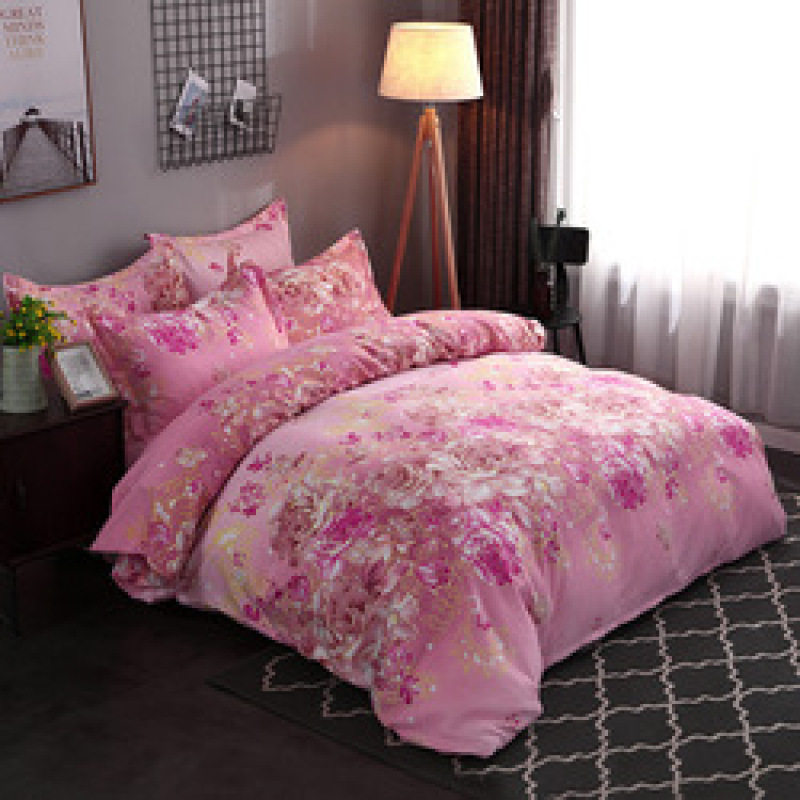 Stock 100% Hotel Bedding Sets 100% Cotton, Cheap Full Size Bedding Set For Kids/