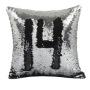 Decorativos 40*40cm Throw Pillows For Home Decor, Blue And Silver Sequin Mermaid Cushion Pillows Cover/