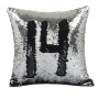 Decorativos 40*40cm Throw Pillows For Home Decor, Blue And Silver Sequin Mermaid Cushion Pillows Cover/