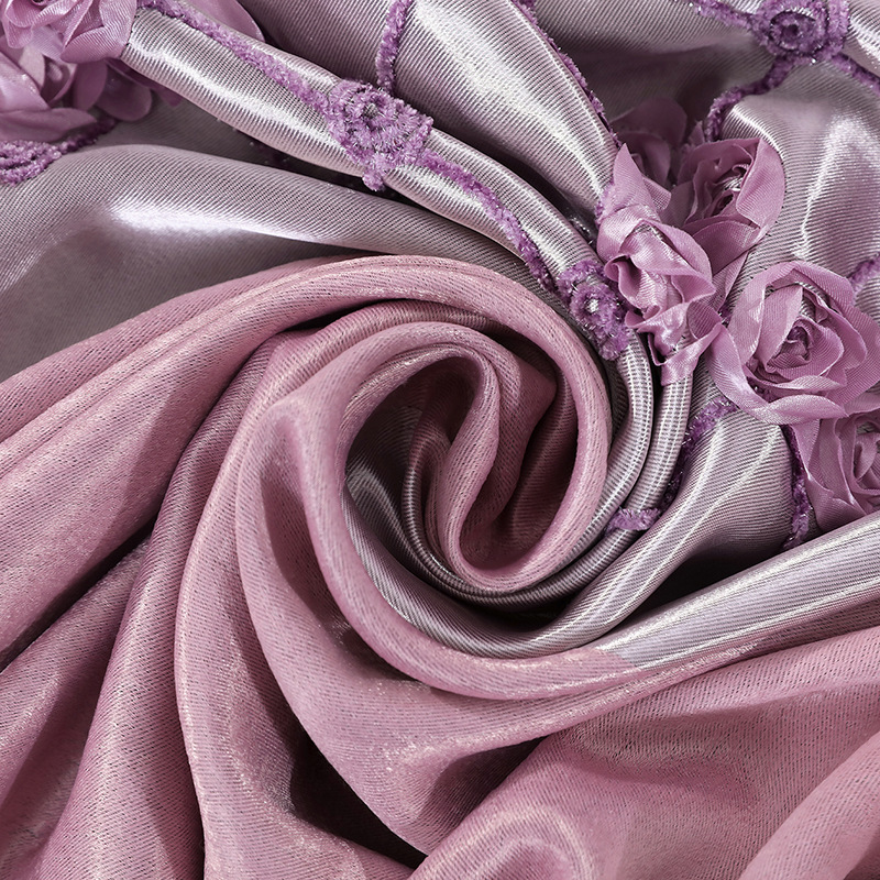 China Luxury Curtains Designs Embroidery Curtains,Fancy Livingroom Curtain Blackout Piece Sale/