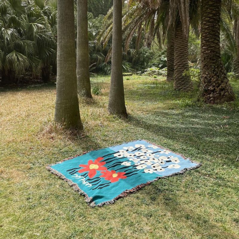 Casual Blankets Carpet Decoration FlowerCarpet Sofa Leisure Carpet Single Tapestry Sofa Blanket Throw Blankets/