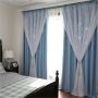 Latest curtain fashion designs living room blackout curtain,Amazon top seller 2019 star curtain
