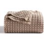 100% Cotton Summer Bed Blankets Waffle Home Lace Quilt Kids Room Bedspread King Queen Size