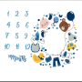 Printed flannel milestone Blanket Baby photo blanket Flannel blanket customizable/