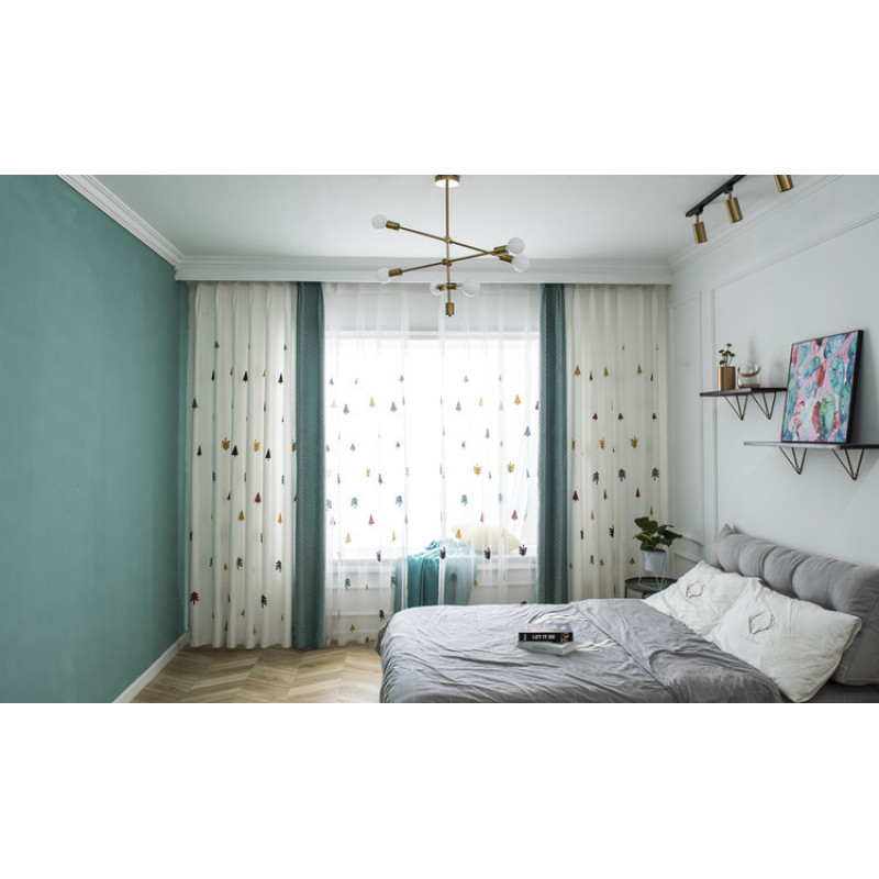 top seller 2019 home decor designs cortinas importados polyester curtain fabric