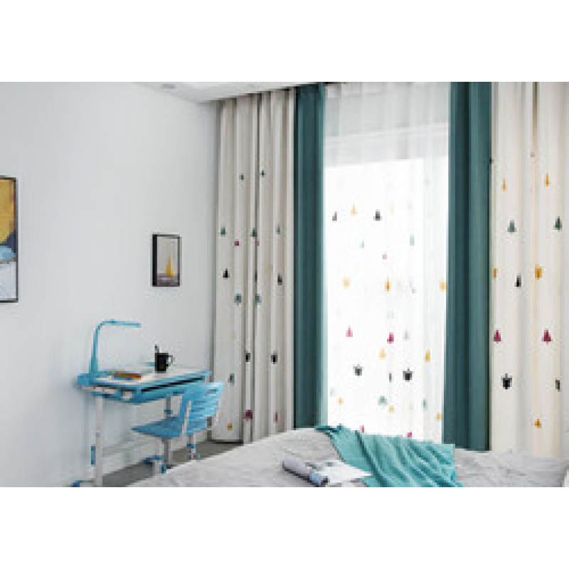 top seller 2019 home decor designs cortinas importados polyester curtain fabric