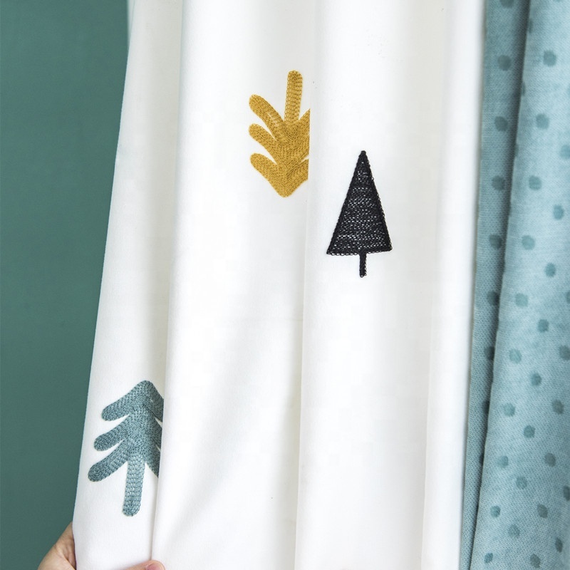 top seller 2019 home decor designs cortinas importados polyester curtain fabric