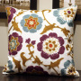 Amazon hot sale embroidered  pillowcase home sofa pillow cushion cover,  pillowcase cushion cover/