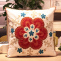 Amazon hot sale embroidered  pillowcase home sofa pillow cushion cover,  pillowcase cushion cover/