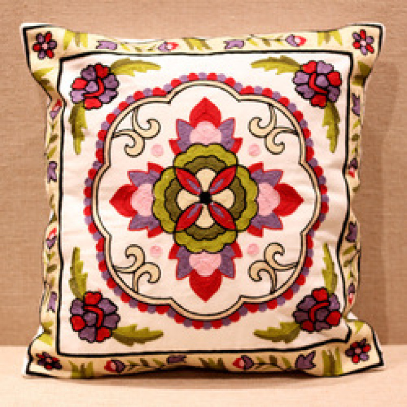 Amazon hot sale embroidered  pillowcase home sofa pillow cushion cover,  pillowcase cushion cover/