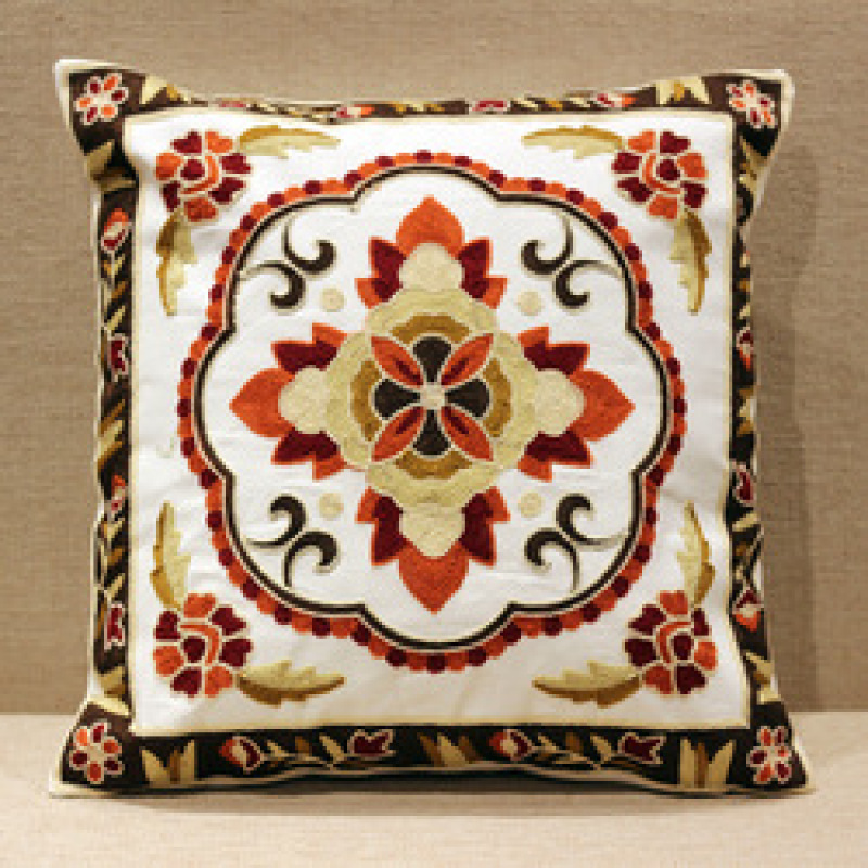 Amazon hot sale embroidered  pillowcase home sofa pillow cushion cover,  pillowcase cushion cover/