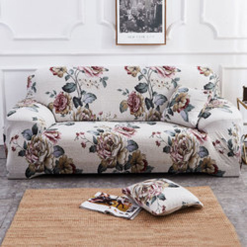 Stretch L Shaped Sofa Cover for Living Room Chaise Longue Sofa Cover Sectional Slipcover Corner Sofa Cover L Shape Elastic