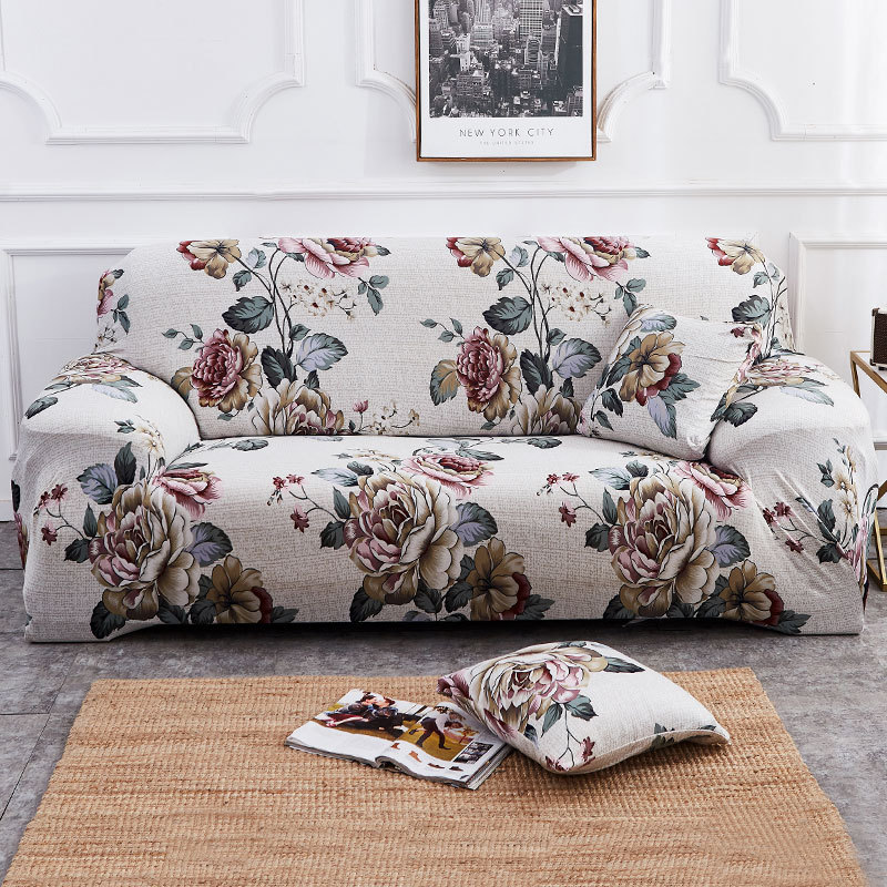 Stretch L Shaped Sofa Cover for Living Room Chaise Longue Sofa Cover Sectional Slipcover Corner Sofa Cover L Shape Elastic