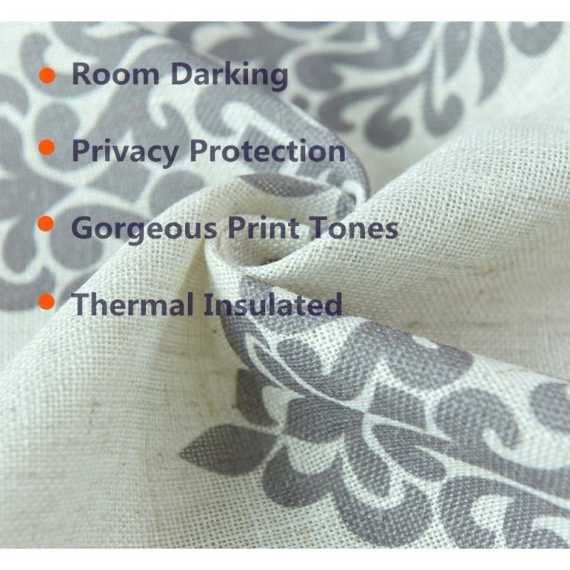 Hot selling factory price turkish window linen curtain valance