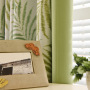 Home Decor Leave Printed Blackout Curtain Fabric,wholesale goods curtains for the living room cortinas para sala