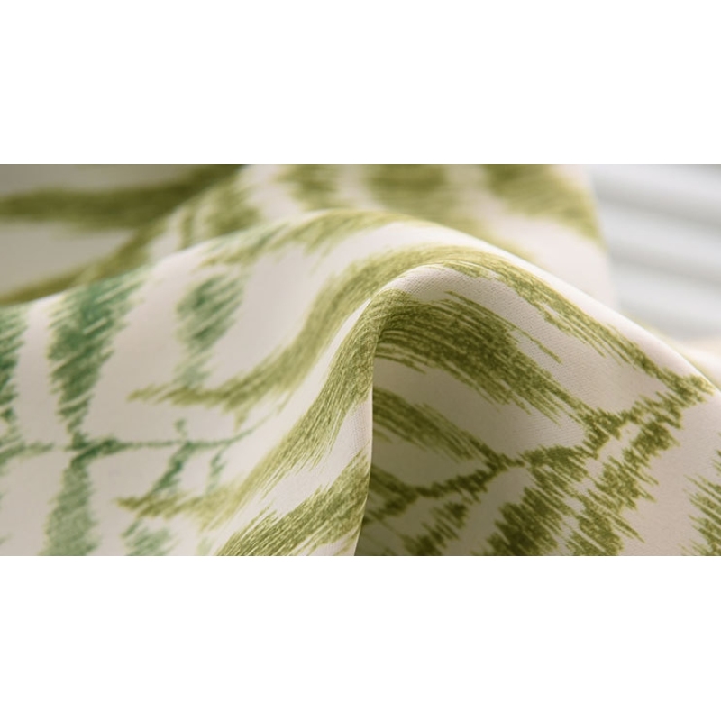 Home Decor Leave Printed Blackout Curtain Fabric,wholesale goods curtains for the living room cortinas para sala
