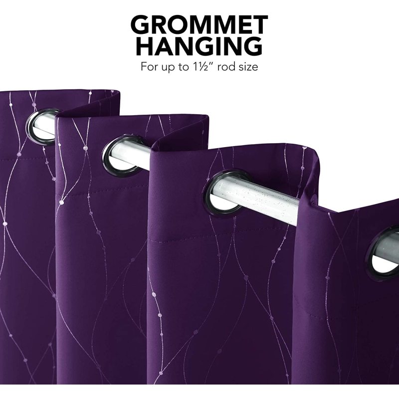 Blackout Short Curtains for Living Room Bedroom Kitchen Window,Topfinel Linen Textured Curtains for Living Room/