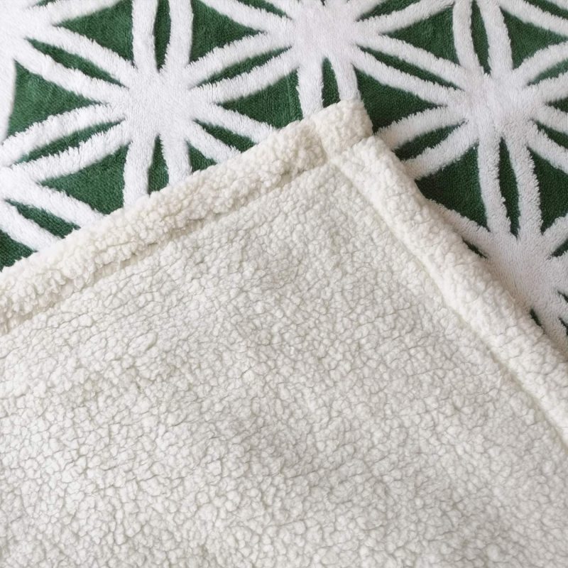 Super Soft Sherpa Blanket And Fleece Bed Fit Couch Sofa Blanket /