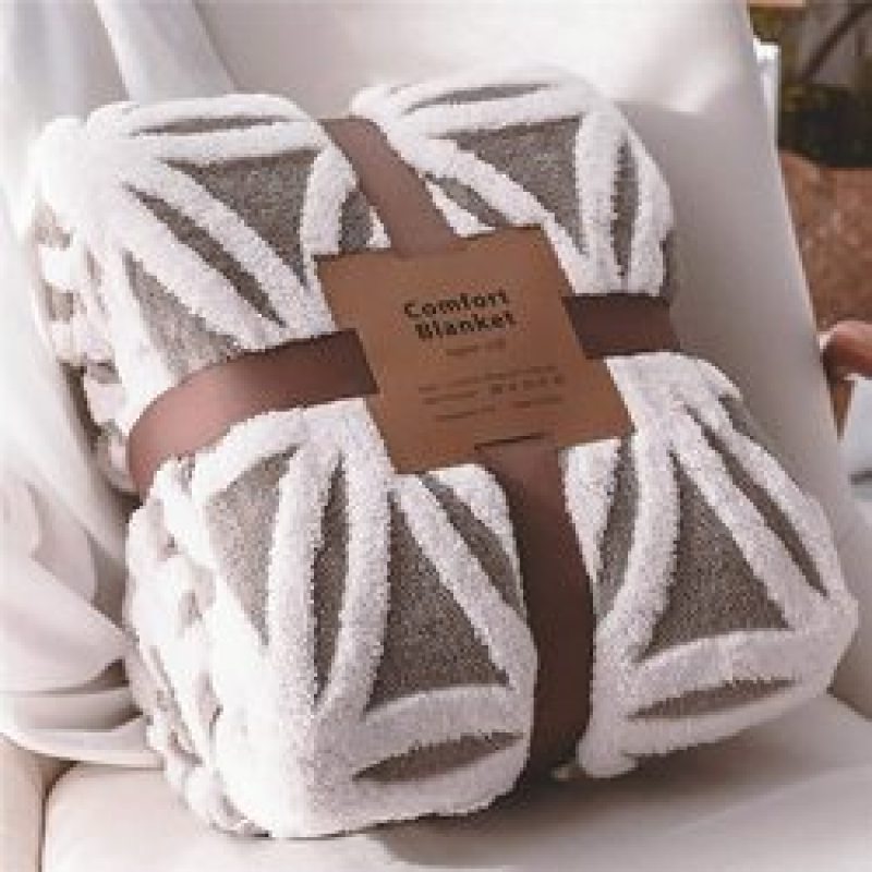 Super Soft Sherpa Blanket And Fleece Bed Fit Couch Sofa Blanket /