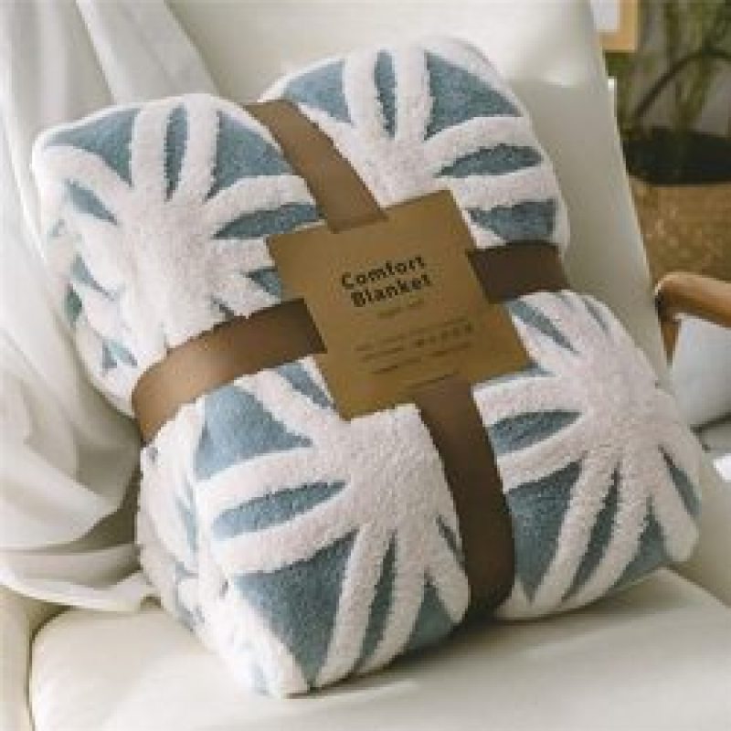 Super Soft Sherpa Blanket And Fleece Bed Fit Couch Sofa Blanket /