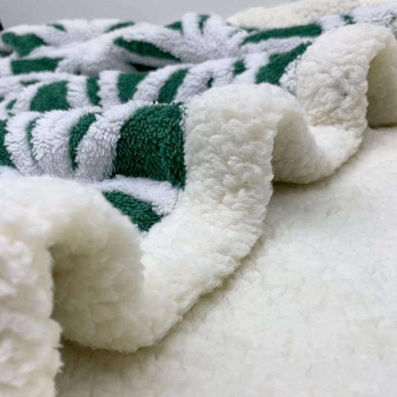 Super Soft Sherpa Blanket And Fleece Bed Fit Couch Sofa Blanket /