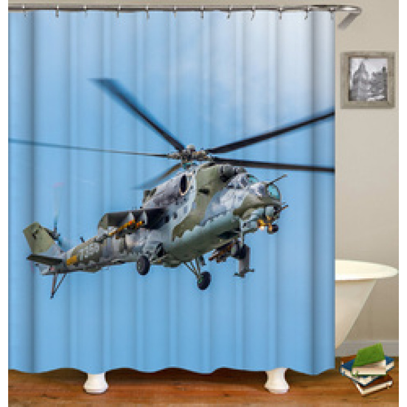 plants Wholesale New Design Eco Friendly Waterproof Printed PEVA Bathroom Shower Curtains for bathroom /