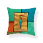African Art Elephant Digital Print Throw Waist  Cushion Cover, Cheap Ethnic Totem Sofa Car Office Seat Pillow Cushion Cover/