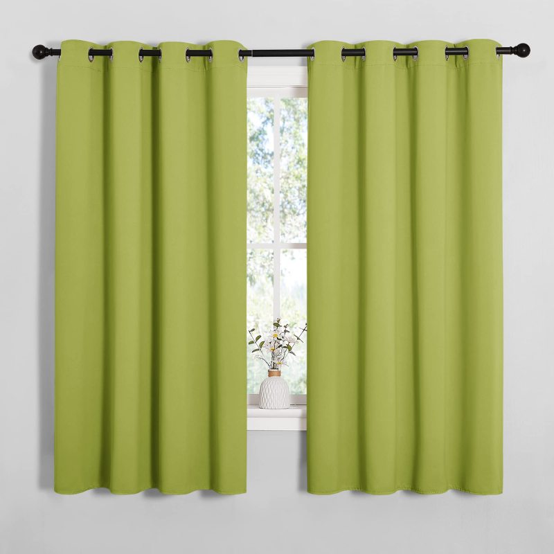 Wholesale blackout curtains window treatment curtains super blackout fabric curtain cloth curta photo blackout