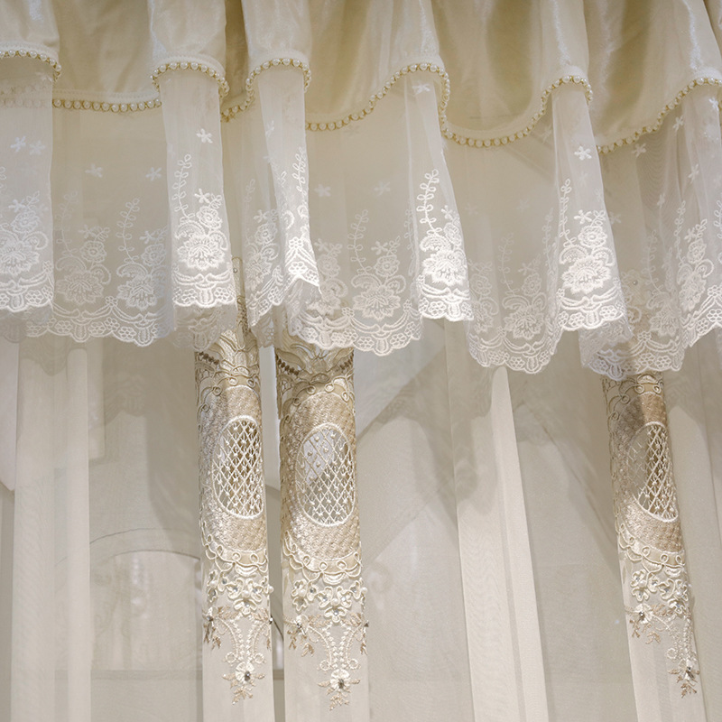 good price curtain importar cortinas de china european embroidered curtain dubai bedroom window curtains tende di tulle ricamato