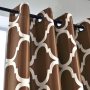 Fashion Room Darkening Printed Blackout Grommet Top Curtains, 52 by 84 Inch Printed 100% Polyester Blackout  Curtain#