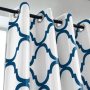 Fashion Room Darkening Printed Blackout Grommet Top Curtains, 52 by 84 Inch Printed 100% Polyester Blackout  Curtain#