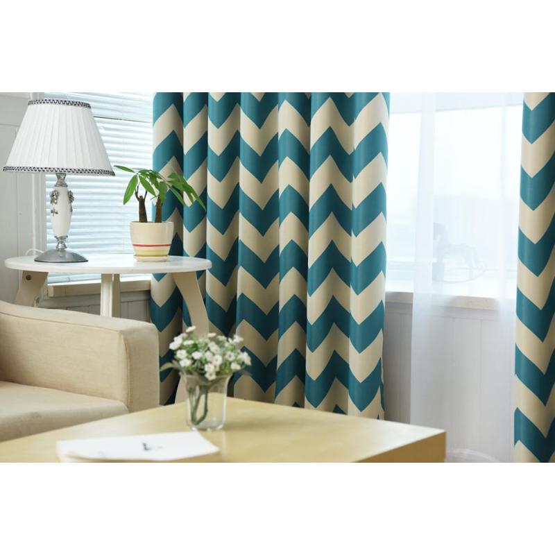 Venus Striped Orange Shade Curtains,Living Room Bedroom Study Printing Cloth Direct Wholesale/