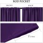 China supplier 100% Blackout Curtains For Kitchen Window Treatment Solid Water Proof Curtains for Living Room Custom Made
