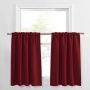 China supplier 100% Blackout Curtains For Kitchen Window Treatment Solid Water Proof Curtains for Living Room Custom Made