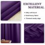 China supplier 100% Blackout Curtains For Kitchen Window Treatment Solid Water Proof Curtains for Living Room Custom Made