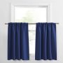 China supplier 100% Blackout Curtains For Kitchen Window Treatment Solid Water Proof Curtains for Living Room Custom Made