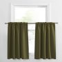 China supplier 100% Blackout Curtains For Kitchen Window Treatment Solid Water Proof Curtains for Living Room Custom Made
