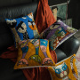 Wholesale Abstract Painting Cushion Cover, Embroidery Cotton Canvas  Cartoon Cushion Cover /