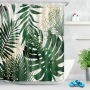 Printed Animal Shower Curtain Bathroom  Abstract Flower 3D Window Waterproof  Custom Shower Curtain