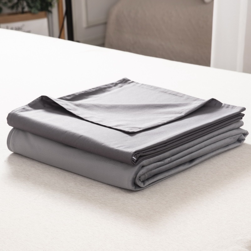 Weighted Blanket for Adult,Decompression Sleep Aid Pressure Weighted Quilt Blankets#