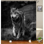 2021 Amazon Top Seller 3D Custom Digital Print Waterproof Polyester Fabric Shower Curtain with Hooks#