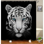 2021 Amazon Top Seller 3D Custom Digital Print Waterproof Polyester Fabric Shower Curtain with Hooks#