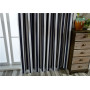 China Decor Home Goods Curtain Blackout,Luxury Living Room Curtains Printed Decoracion Black White Stripe Curtain$
